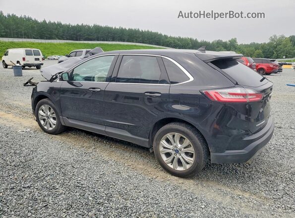 2FMPK4K91NBA33294 2022 FORD EDGE Black Tył lewy
