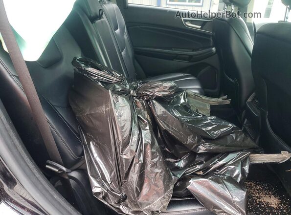2FMPK4K91NBA33294 2022 FORD EDGE Black Widok wnętrza z tyłu
