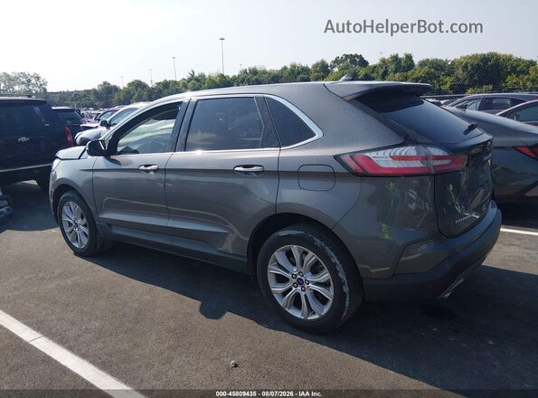2FMPK4K91NBA37068 2022 FORD EDGE Silver 360 interior view