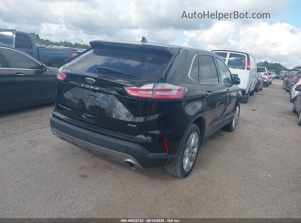 2FMPK4K91NBA51939 2022 FORD EDGE Black უკანა მარჯვენა