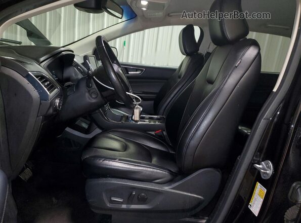 2FMPK4K91NBA53416 2022 FORD EDGE Black Front interior view