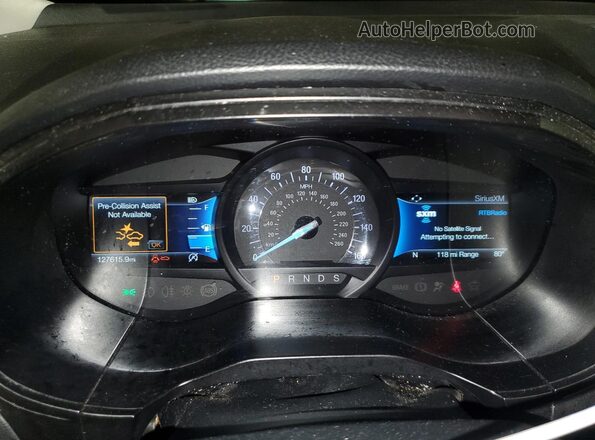 2FMPK4K91NBA53416 2022 FORD EDGE Black 360 interior view