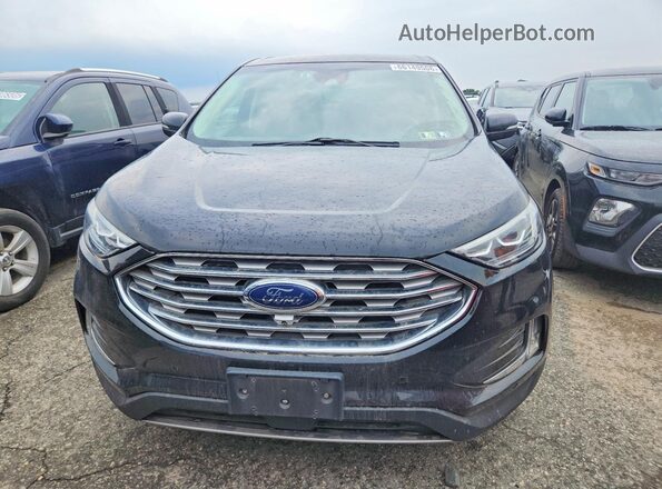 2FMPK4K91NBA53416 2022 FORD EDGE Black წინა ხედი