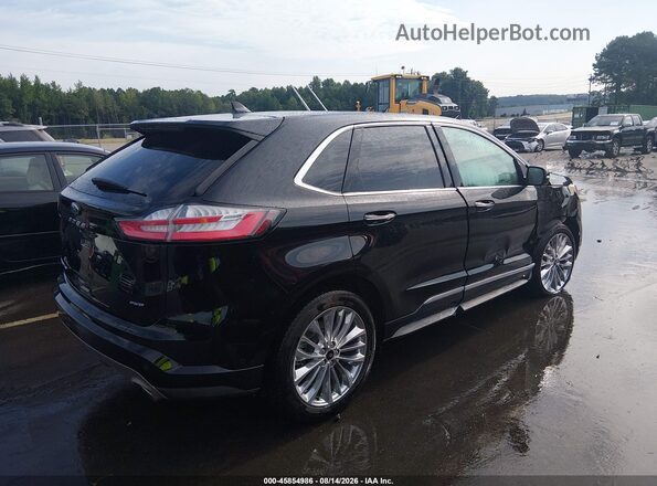 2FMPK4K91NBA72094 2022 FORD EDGE Черный Задняя правая четверть