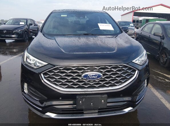 2FMPK4K91NBA72094 2022 FORD EDGE Черный Вид щитка приборов