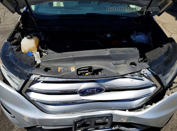 2FMPK4K92GBB61840 2016 FORD EDGE Silver Вид задньої частини салону