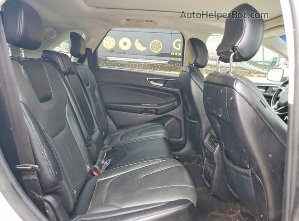 2FMPK4K92HBC03280 2017 FORD EDGE Silver Vista interior trasera
