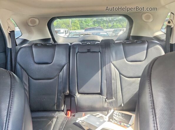 2FMPK4K92HBC03540 2017 FORD EDGE Черный Вид задних сидений