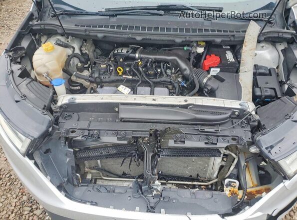 2FMPK4K92HBC05093 2017 FORD EDGE Silver Vista del compartimento del motor