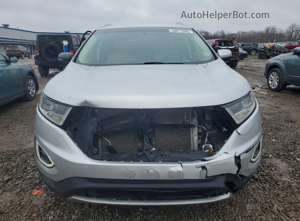 2FMPK4K92HBC05093 2017 FORD EDGE Silver Vista frontal