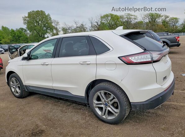 2FMPK4K92HBC64225 2017 FORD EDGE Белый Задняя левая четверть