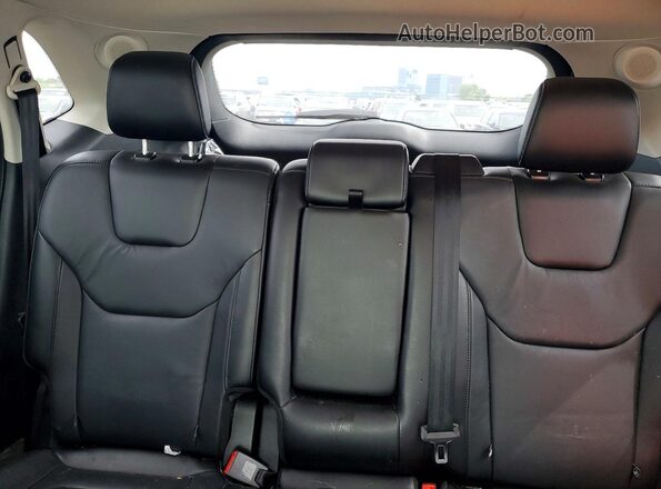 2FMPK4K92HBC64225 2017 FORD EDGE Белый Вид задних сидений