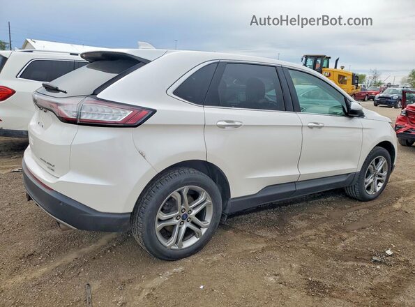 2FMPK4K92HBC64225 2017 FORD EDGE Белый Задняя правая четверть