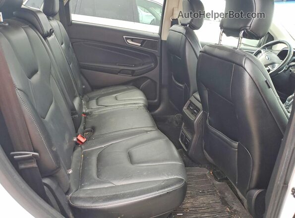 2FMPK4K92HBC64225 2017 FORD EDGE Белый Вид задней части салона