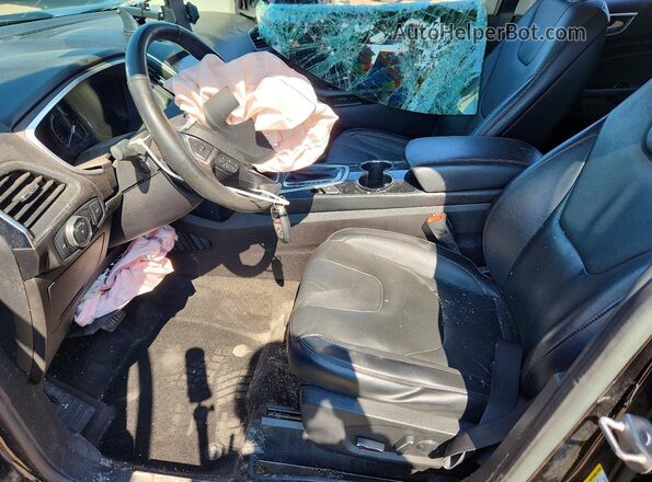 2FMPK4K92JBB67712 2018 FORD EDGE Black Front interior view