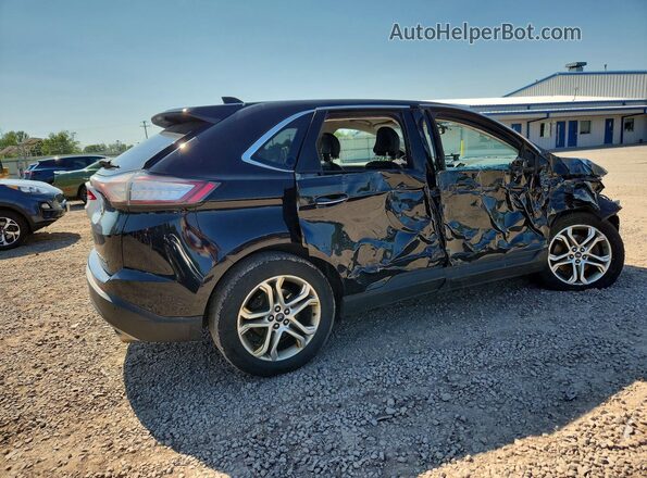 2FMPK4K92JBB67712 2018 FORD EDGE Black Rear right