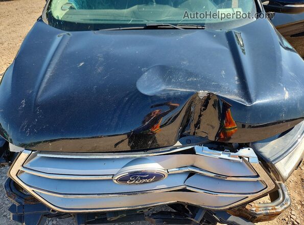 2FMPK4K92JBB67712 2018 FORD EDGE Black Engine compartment view