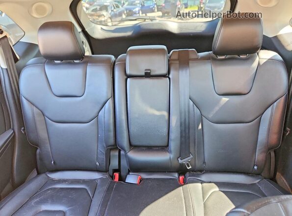 2FMPK4K92JBB67712 2018 FORD EDGE Black Rear seats view