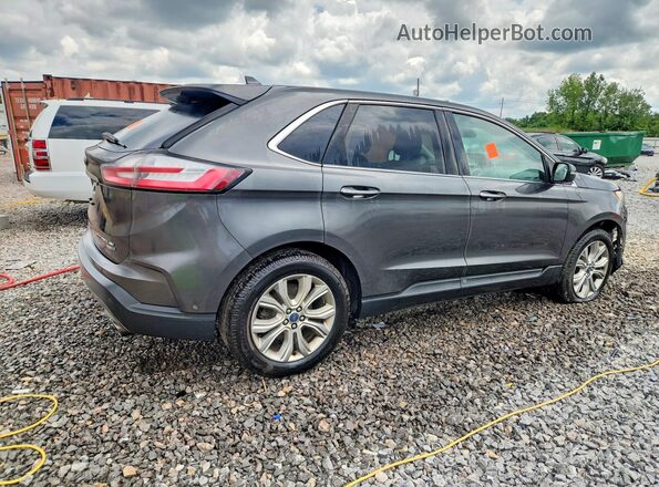2FMPK4K92KBB55626 2019 FORD EDGE Charcoal Հետևի աջ