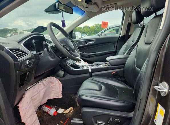 2FMPK4K92KBB55626 2019 FORD EDGE Charcoal Սալոնի դիմացի տեսք