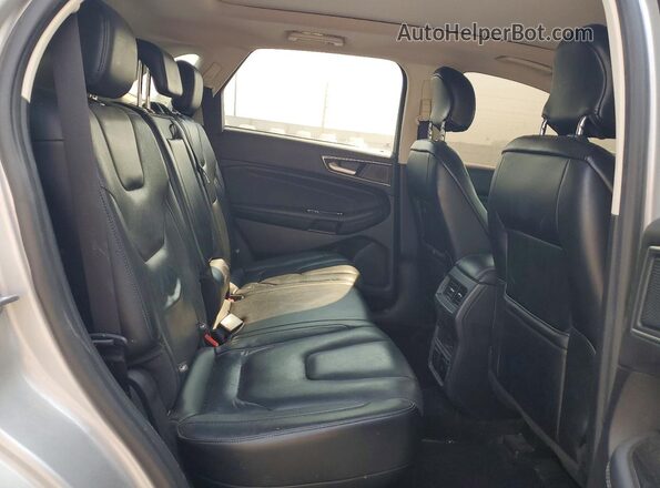 2FMPK4K92KBB55917 2019 FORD EDGE Silver Սալոնի հետևի տեսք