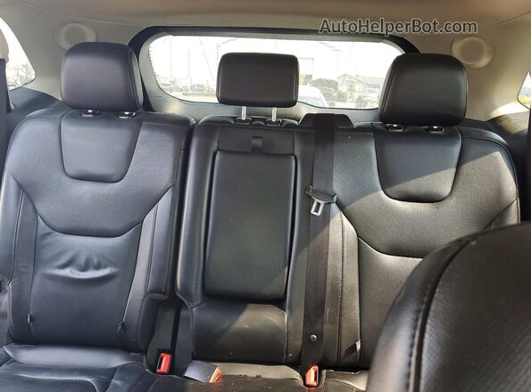 2FMPK4K92KBB55917 2019 FORD EDGE Silver Հետևի նստատեղերի տեսք
