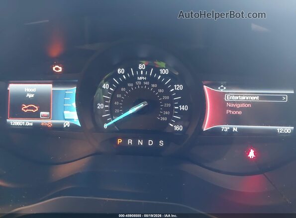 2FMPK4K92KBB87203 2019 FORD EDGE Gray Вид задніх сидінь