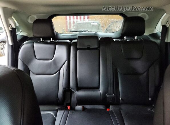 2FMPK4K92KBB87301 2019 FORD EDGE White Vista de los asientos traseros