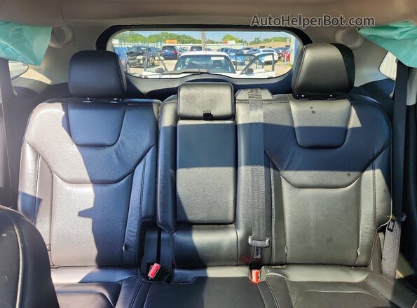 2FMPK4K92KBC05618 2019 FORD EDGE Синий Вид задних сидений