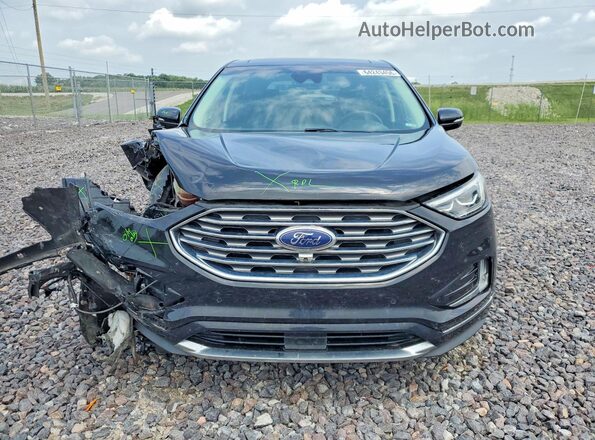 2FMPK4K92KBC17624 2019 FORD EDGE Black Vista frontal