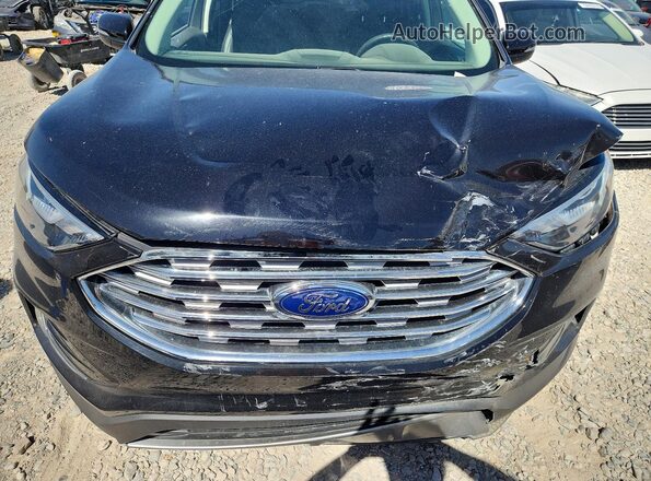 2FMPK4K92KBC23441 2019 FORD EDGE Black Widok wnętrza z tyłu