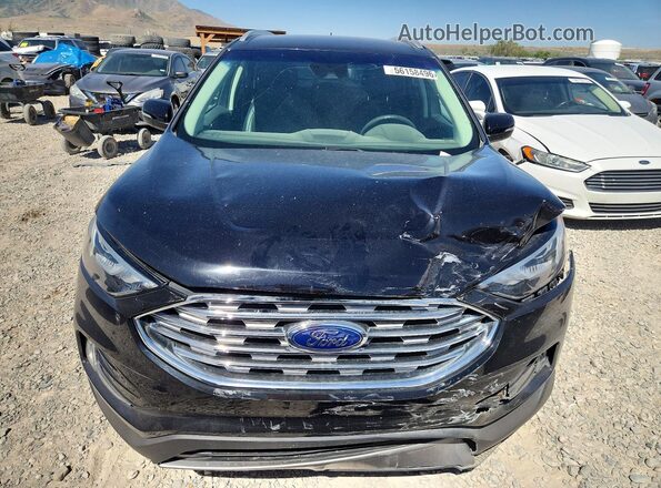 2FMPK4K92KBC23441 2019 FORD EDGE Black Widok z przodu