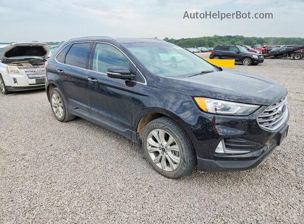 2FMPK4K92LBA72019 2020 FORD EDGE Черный Передняя правая четверть
