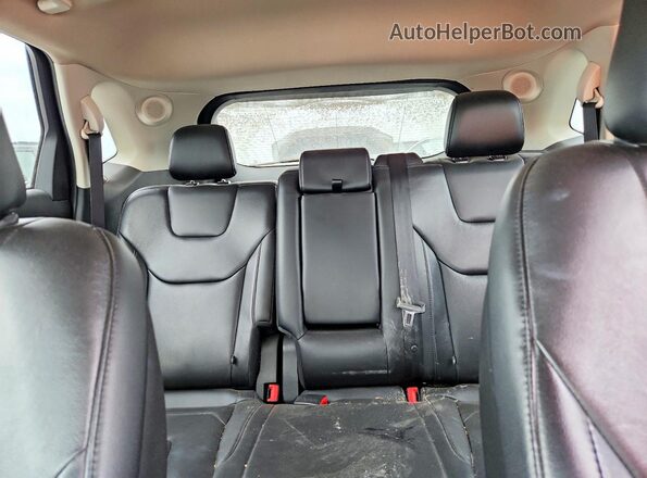 2FMPK4K92LBA72019 2020 FORD EDGE Черный Вид задних сидений