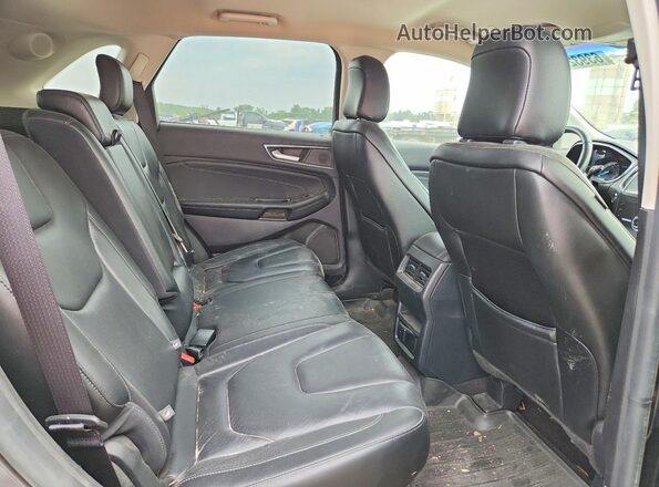 2FMPK4K92LBA72019 2020 FORD EDGE Черный Вид задней части салона