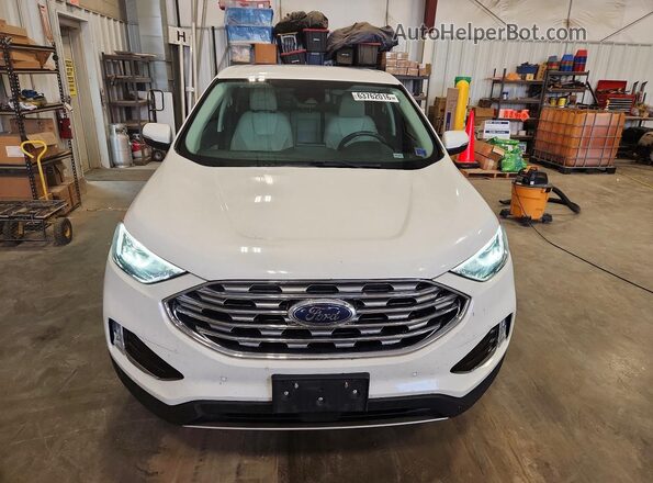 2FMPK4K92MBA27339 2021 FORD EDGE Белый Вид спереди