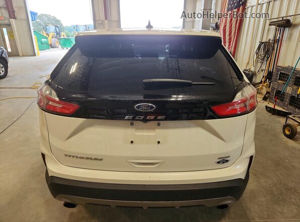 2FMPK4K92MBA27339 2021 FORD EDGE Белый Вид сзади