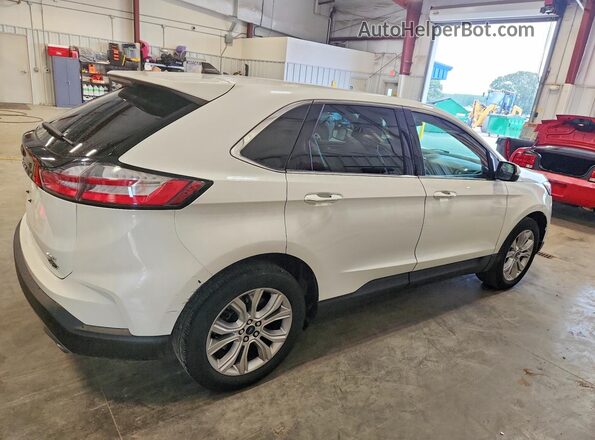 2FMPK4K92MBA27339 2021 FORD EDGE Белый Задняя правая четверть