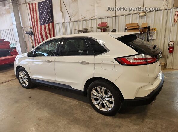 2FMPK4K92MBA27339 2021 FORD EDGE Белый Задняя левая четверть