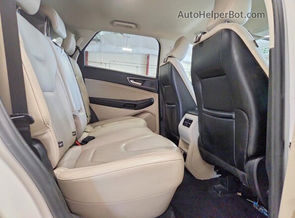 2FMPK4K92MBA27339 2021 FORD EDGE Белый Вид задней части салона