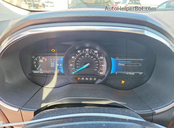 2FMPK4K92MBA59143 2021 FORD EDGE Red Սարքավորումների վահանակի տեսք