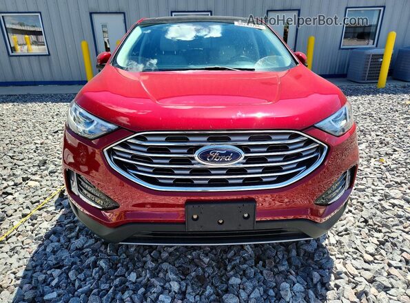 2FMPK4K92MBA59143 2021 FORD EDGE Red Դիմացի տեսք