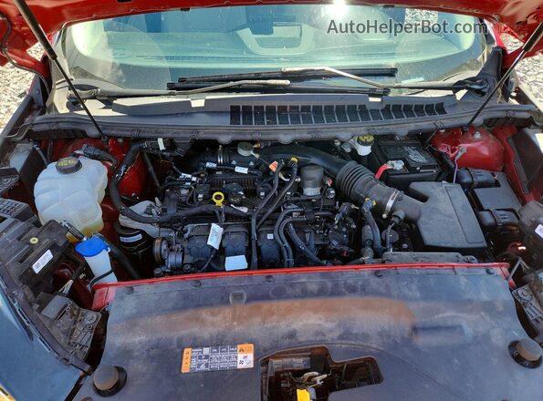 2FMPK4K92MBA59143 2021 FORD EDGE Red Սալոնի հետևի տեսք