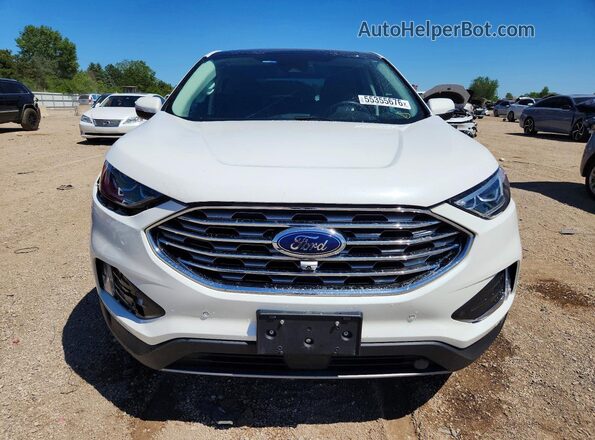 2FMPK4K92NBA57183 2022 FORD EDGE White Դիմացի տեսք