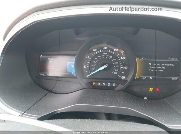 2FMPK4K93HBC21156 2017 FORD EDGE White Widok tylnych siedzeń