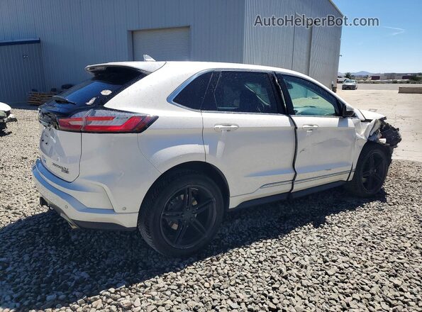 2FMPK4K93KBB22456 2019 FORD EDGE White Tył prawy