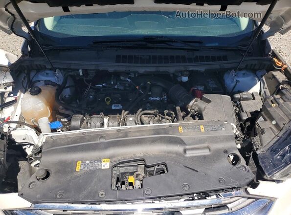 2FMPK4K93KBB22456 2019 FORD EDGE White Widok komory silnika