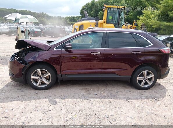 2FMPK4K93KBC08723 2019 FORD EDGE Burgundy 