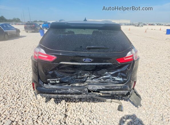 2FMPK4K93LBA09804 2020 FORD EDGE Black Вид ззаду