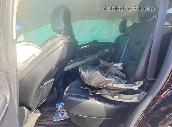 2FMPK4K93LBA09804 2020 FORD EDGE Black Вид задньої частини салону